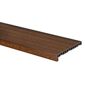 Blaty meblowe i parapety okienne - Parapet wewnętrzny PVC 25 x 99 cm złoty dąb Plasti King - miniaturka - grafika 1