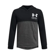Odzież sportowa dziecięca - Bluza chłopięca Under Armour Boys Rival Terry Hoodie - miniaturka - grafika 1