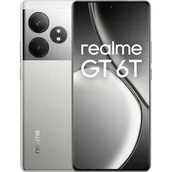 Telefony komórkowe - Realme GT 6T 8/256GB Srebrny - miniaturka - grafika 1