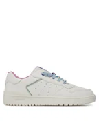 Buty dla dziewczynek - Geox Sneakersy J Washiba Girl J45HXD 0003W C0653 D Biały - miniaturka - grafika 1