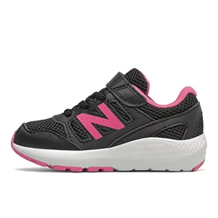 Buty dla dziewczynek - New Balance dziewczęce buty do biegania It570v2, czarny - czarny - 23 EU - grafika 1