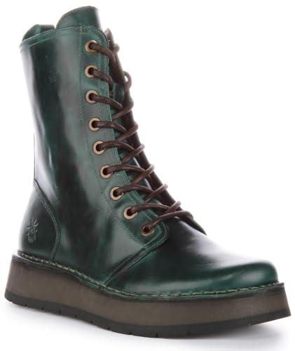 Fly London Damskie botki Rami043fly, zielony (Shamrock Green), 37 EU