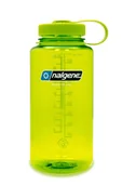 Shakery i bidony sportowe - Butelka turystyczna na wodę Nalgene Sustain Wide Mouth 32 oz (1000 ml) - spring green - miniaturka - grafika 1