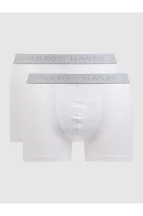 Obcisłe bokserki z detalami z logo w zestawie 2 szt. - Hanro - Majtki damskie - miniaturka - grafika 1
