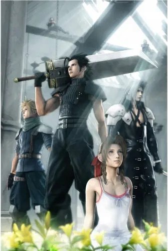 Plakat Anime Final Fantasy VII ff7_017 A2 (custom)