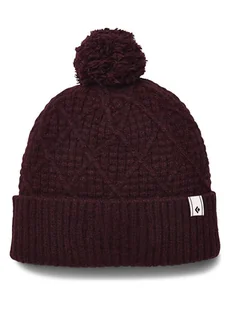 Black Diamond Wełniana czapka w kolorze bordowym - Czapki damskie - miniaturka - grafika 1