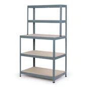 Stoły warsztatowe - Stół do pakowania, 1800 x 1000 x 600/300 mm - miniaturka - grafika 1