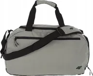 Torebki damskie - Torba podróżna sportowa 4F TBAU031 26S jasny szary 25L - miniaturka - grafika 1