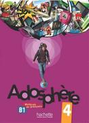 Hachette Francais Langue Etrangere Adosphere 4 podręcznik ucznia z płytą CD