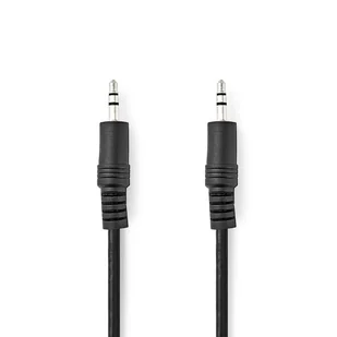 Nedis CAGL22000BK10 kabel audio 1 m 3.5mm Czarny - Kable komputerowe i do monitorów - miniaturka - grafika 1