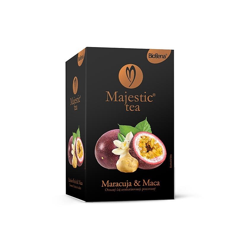 Herbata Biogena Majestic Tea Marakuja & Maca 20x2,5g