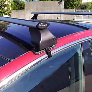 Zestaw bagażnika dachowego Twinny Load F02 Alu Flybar Tesla 3 - Bagażniki dachowe - miniaturka - grafika 1