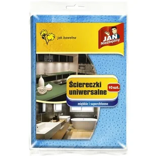 Jan Niezbędny ściereczki JAK BAWEŁNA 10 SZTUK (8571007091) - Ściereczki, gąbki, czyściki - miniaturka - grafika 1