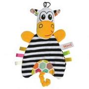Pacynki - Hencz Toys Moms Care Zebra pacynka zabawka niemowlęca - miniaturka - grafika 1