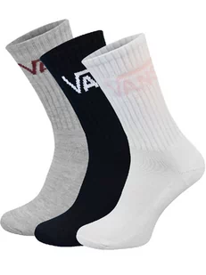 Zestaw wysokich skarpet VANS CLASSIC CREW SOCKS damski 3PACK - Skarpetki damskie - miniaturka - grafika 1