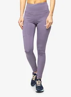 Kalesony - Legginsy damskie do biegania The North Face Movmynt Tight - lunar slate/led yellow - miniaturka - grafika 1