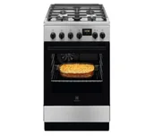 Kuchenki gazowo-elektryczne - Electrolux 500 LKK540222X - miniaturka - grafika 1