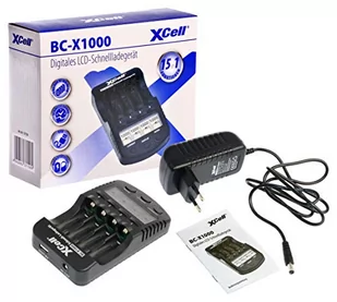 Digital Ładowarka XCell XCell quick charger BC-X1000 LCD 137156 137156 - Ładowarki i akumulatory - miniaturka - grafika 1