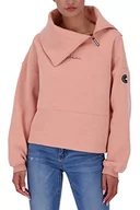 Swetry damskie - Alife and Kickin LiaAK A bluza damska sweter ze stójką sweter XS-XXL, mahoń melanż, mahoń melanż - miniaturka - grafika 1