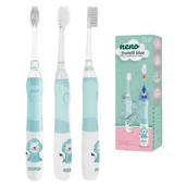 Szczoteczki do zębów dla dzieci - Neno Fratelli Blue Elektryczna Szczoteczka Do Zębów Dla Dzieci 6+ - miniaturka - grafika 1