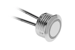 GTV Włącznik dotykowy ściemnialny 12V DC max.20W przewód 1500mm chrom AE-WBEZD-NB AE-WBEZD-NB - Gniazdka elektryczne - miniaturka - grafika 1