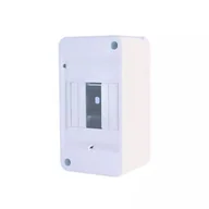 Rozdzielnie elektryczne - ROZDZIELNICA MODUŁOWA NATYNKOWA S3 (1x3) BEZ KLAPKI / BEZ LISTWY ZACISKOWEJ N+PE IP30 - miniaturka - grafika 1