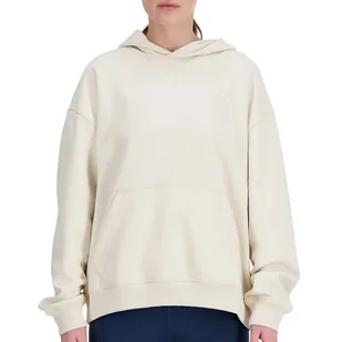 Bluza New Balance WT41537LIN - beżowa - Bluzy sportowe damskie - miniaturka - grafika 1
