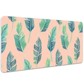 Podkładki na biurko - Duża podkładka na biurko Liście brzoskwini 100x50cm, Dywanomat - miniaturka - grafika 1