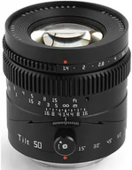 Obiektywy - Obiektyw TTArtisan 50mm f/1,4 TILT - pełna klatka - Leica L -  Raty - miniaturka - grafika 1