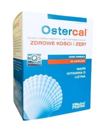 NUTROPHARMA Ostercal x 90 kaps