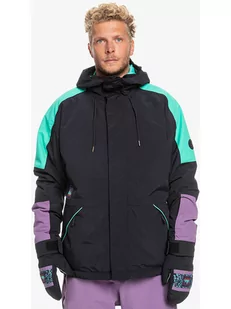 Quiksilver Kurtka narciarska w kolorze czarnym - Kurtki narciarskie - miniaturka - grafika 1