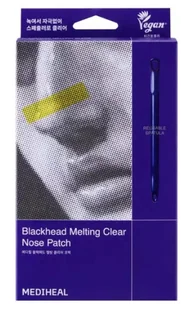 Mediheal Blackhead Melting Clear Nose Patch, 4 zabiegi w zestawie - Żele i maści lecznicze - miniaturka - grafika 1