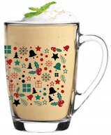 Kubki - Kubek ŚWIĄTECZNY z nadrukiem do kawy herbaty Ala Gałązki 300ml - miniaturka - grafika 1