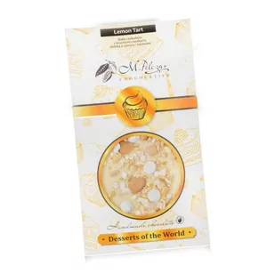 M.PELCZAR CHOCOLATIER Biała czekolada Desery Świata Szarlotka 5902768996319 - Czekolada - miniaturka - grafika 3