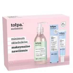 Tołpa Authentic Zestaw prezentowy - Żele do mycia twarzy - miniaturka - grafika 1