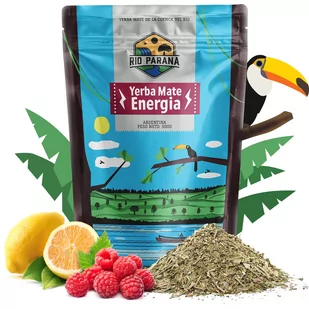Zestaw Yerba Mate Rio Parana Energia 500g Tykwa + Bombilla - Yerba Mate - miniaturka - grafika 2