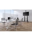 Akcesoria do komputerów stacjonarnych - Neomounts by Newstar NS-CLMPSTANDWHITE NS-CLMPSTAND - miniaturka - grafika 1