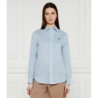 Koszule damskie - POLO RALPH LAUREN Lniana koszula Classic fit - miniaturka - grafika 1