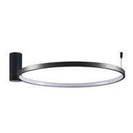 Lampy sufitowe - Lampa sufitowa Noemi czarna LED Sanico - miniaturka - grafika 1