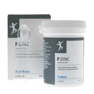 ForMEDS Cynk F-ZINC 60 porcji 327 - Witaminy i minerały - miniaturka - grafika 1