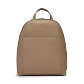 Plecaki - Plecak Calvin Klein Ck Must Dome Backpack K60K611363 Silver Mink PFA - miniaturka - grafika 1