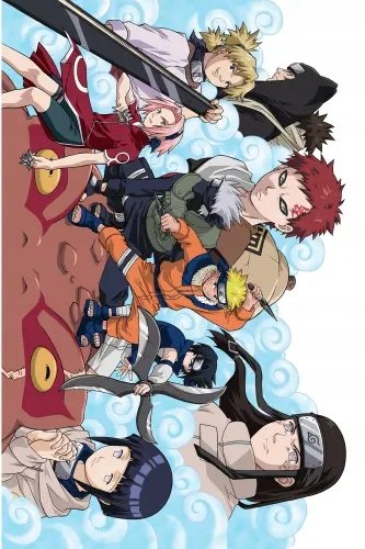Plakat Anime Manga Naruto nrto_026 A3 (custom)