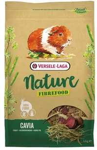 Versele-Laga Cavia Nature Fibrefood 1kg wysokobłonnikowy pokarm dla świnki morskiej 24490-uniw - Karma dla gryzoni - miniaturka - grafika 1