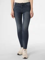 Spodnie damskie - Noisy May Dżinsy - NMJen Kobiety Bawełna niebieski jednolity, 24-30 - miniaturka - grafika 1