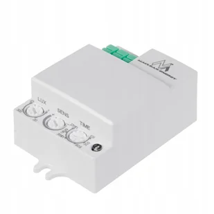 Mikrofalowy czujnik ruchu Maclean zasięg 8m max. 1200W IP20 5.8 GHz MCE316 - Akcesoria do oświetlenia - miniaturka - grafika 1
