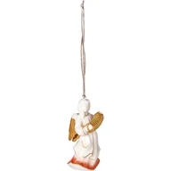 Ozdoby bożonarodzeniowe - Villeroy & Boch Christmas Angels Zawieszka anioł z harmonią wysokość: 10,6 cm 14-8647-6858 - miniaturka - grafika 1