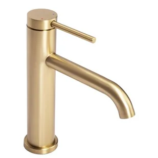 BATERIA UMYWALKOWA JS-B311BG CLIF ZŁOTA SZCZ NISKA REA-B5323 - Baterie umywalkowe - miniaturka - grafika 1
