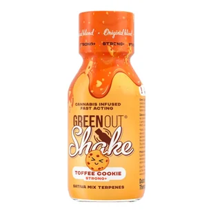 Shot konopny Green Out Shake Toffee Cookie - Suplementy naturalne - miniaturka - grafika 1