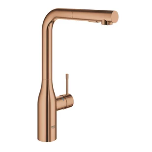 Grohe Essence Bateria kuchenna wysoka z wyciąganą wylewką warm sunset 30504DA0 - Baterie kuchenne - miniaturka - grafika 1