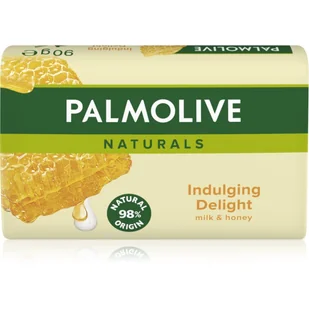 Palmolive Naturals Indulging Delight mleko i miód Mydło w kostce 90g - Mydła - miniaturka - grafika 1